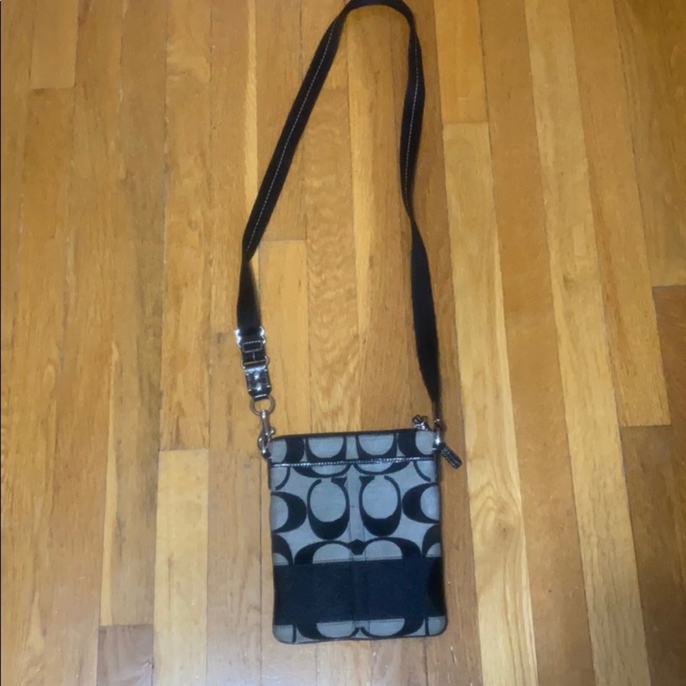 Coach Signature Logo Crossbody Bag